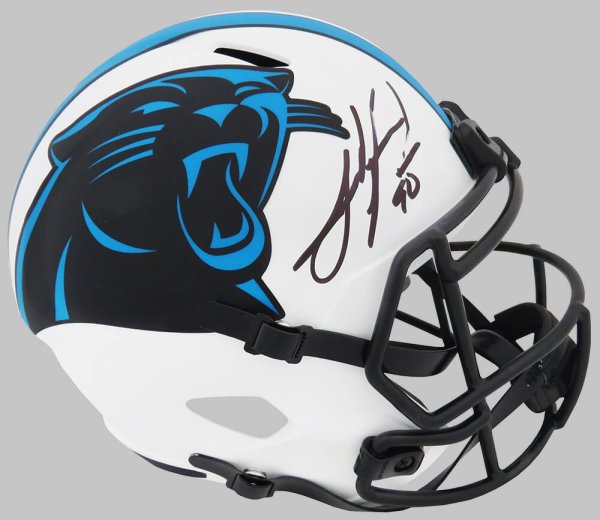 Julius Peppers Autographed Signed Carolina Panthers Lunar Eclipse Riddell Full Size Speed Replica Helmet 