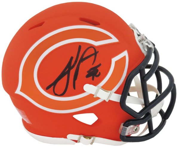 Julius Peppers Autographed Signed Chicago Bears AMP Series Riddell Speed Mini Helmet 