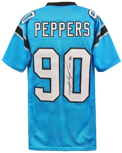 Julius Peppers Autographed Signed Teal Custom Football Jersey 
