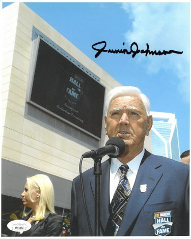 Junior Johnson Autographed Signed NASCAR Hall of Fame 8x10 Photo- JSA Hologram #DD39374 
