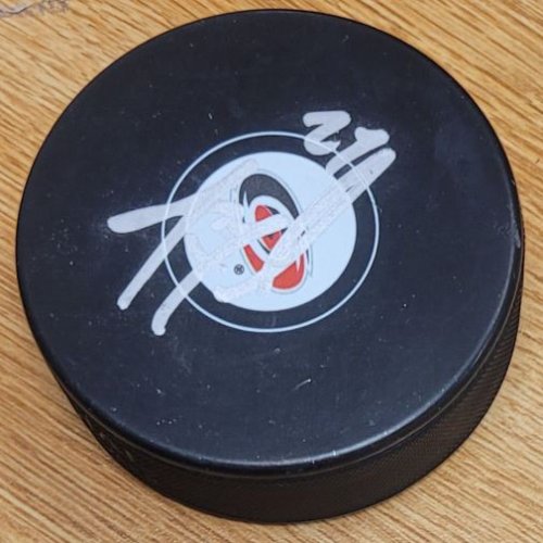 Justin Faulk Autographed Signed Carolina Hurricanes Hockey Puck - Autographs