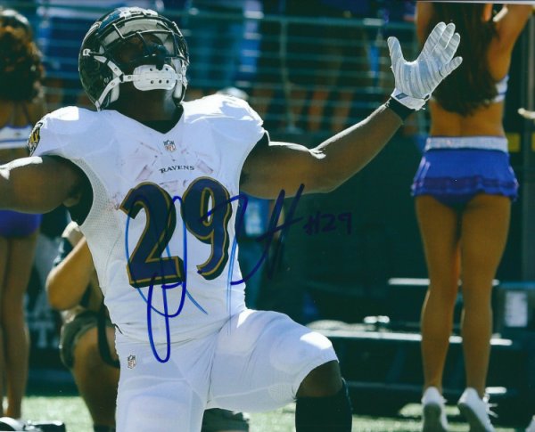 Justin Forsett Autographed Signed 8X10 Baltimore Ravens Photo - Autographs 