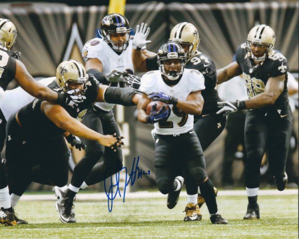 Justin Forsett Autographed Signed 8X10 Baltimore Ravens Photo - Autographs 