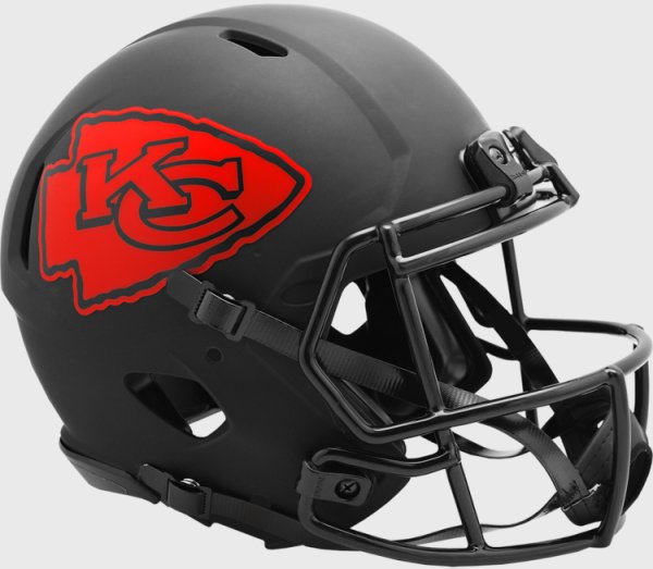 Kansas City Chiefs Speed Football Helmet ECLIPSE