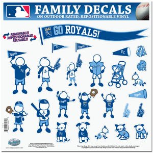 Kansas City Royals Window Decal s 