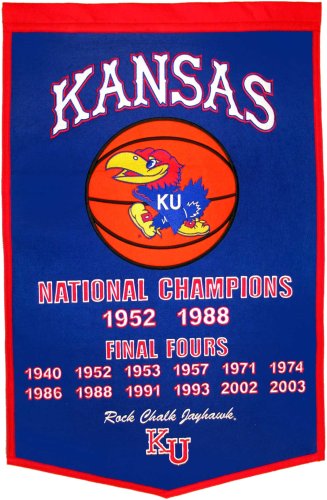 Kansas Jayhawks Dynasty Banner 