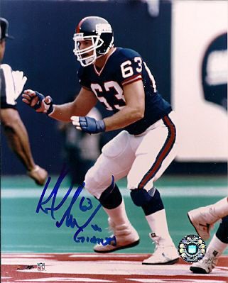 Karl Nelson Autographed Signed New York Giants Photo - Autographs