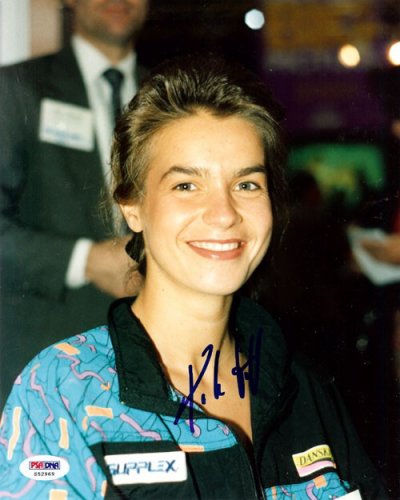 Katarina Witt Autographed Signed 8X10 Photo PSA/DNA