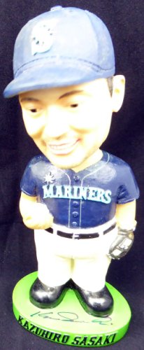 Kazuhiro Sasaki Autographed Signed Seattle Mariners Bobblehead Beckett Beckett