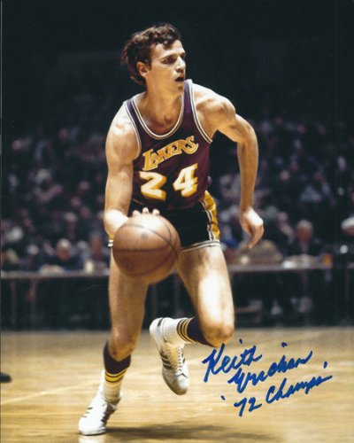 Keith Erickson Autographed Signed 8X10 Los Angeles Lakers Photo - Autographs