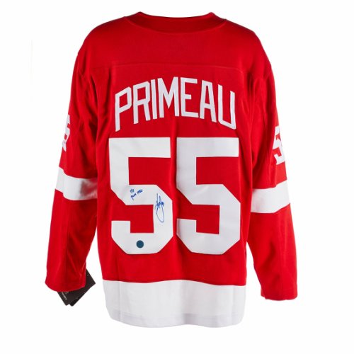 Keith Primeau Autographed Signed Detroit Red Wings Throwback Breakaway Jersey