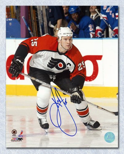 Keith Primeau Autographed Signed Philadelphia Flyers Game Action 8x10 Photo