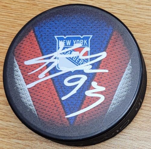 Keith Yandle Autographed Signed New York Rangers Hockey Puck - Autographs