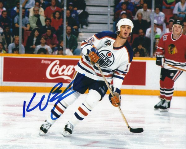 Kelly Buchberger Autographed Signed 8X10 Edmonton Oilers Photo - Autographs
