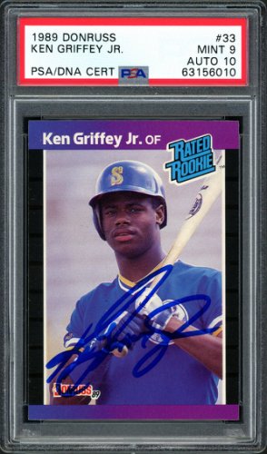 Seattle Mariners Ken Griffey Jr. Autographed Red Authentic
