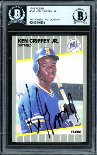 Ken Griffey Jr. Autographed Memorabilia | Signed Photo, Jersey