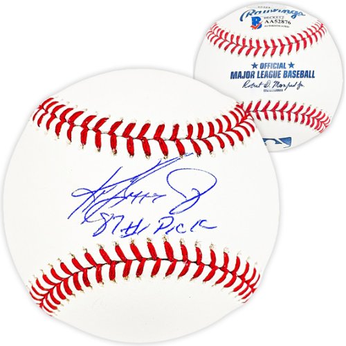 Ken Griffey Jr. Autographed Signed Official MLB Baseball Seattle Mariners "87 #1 Pick" Beckett Beckett & Mcs Holo #194792
