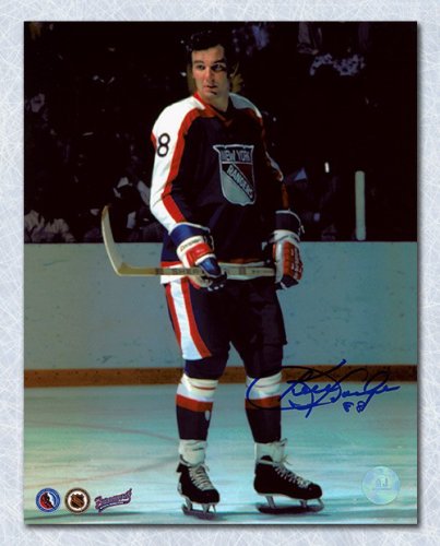 Ken Hodge Autographed Signed New York Rangers 8x10 Photo
