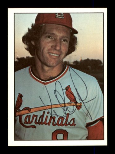 Ken Rudolph Autographed 1975 Sspc Card #287 St. Louis Cardinals #204711