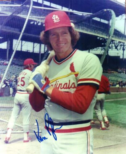 Ken Rudolph Autographed Signed St. Louis Cardinals Photo - Autographs
