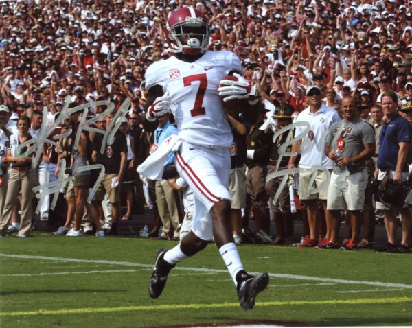 Kenny Bell Alabama Crimson Tide Autographed Signed 8x10 Photo