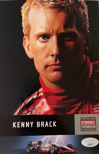 Kenny Brack Autographed Signed Target Chip Ganassi Indy Car Racing 6x9 Photo- JSA #LL60514 