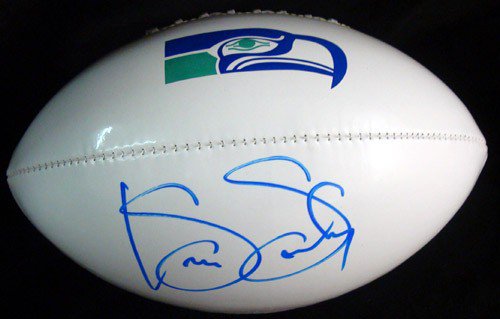Kenny Easley Autographed White Logo Football Seattle Seahawks PSA/DNA Itp #28261