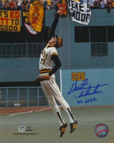Kent Tekulve Autographed Signed "79 Wsc" 8X10 Pittsburgh Pirates Photo - Autographs
