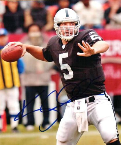 Kerry Collins Autographed Signed Oakland Raiders Photo - Autographs 