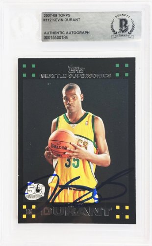 Kevin Durant | Autographed Baketball Memorabilia & NBA Merchandise