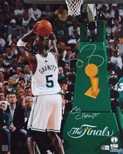 Kevin Garnett Autographed Signed Boston Celtics 2008 NBA Finals 16X20 Photo W/ 08 Champs Witnessed 