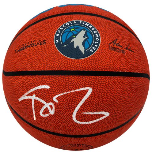 Kevin Garnett Autographed Signed Wilson Minnesota Timberwolves Logo Full Size NBA Basketball 