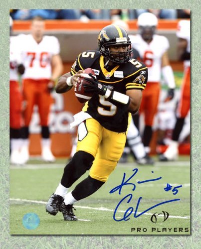 Kevin Glenn Autographed Signed Hamilton Tiger-Cats 8x10 Photo 
