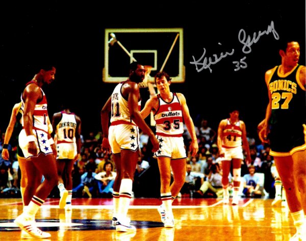 Kevin Grevey Autographed Signed 8X10 Washington Bullets Photo - Autographs