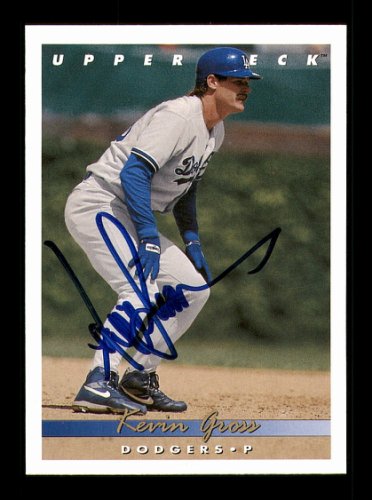 Kevin Gross Autographed Signed 1993 UDA Card #198 Los Angeles Dodgers #184284 