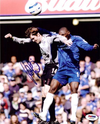 Kevin Kilbane Autographed Signed 8X10 Photo Everton PSA/DNA 