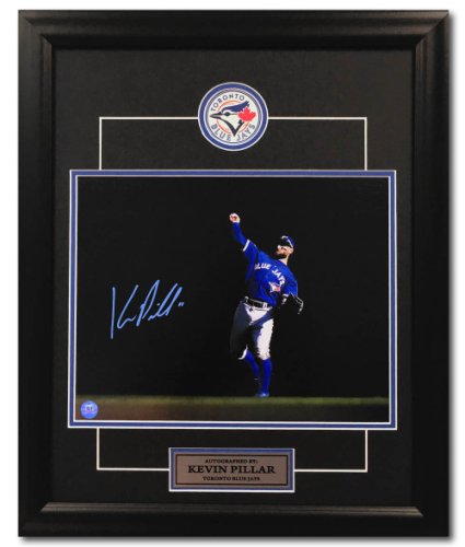 Kevin Pillar Toronto Blue Jays Autographed Signed Centre Field Spotlight 20x24 Frame 
