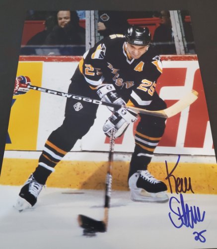 Kevin Stevens Autographed Signed 11X14 Pittsburgh Penguins Photo - Autographs
