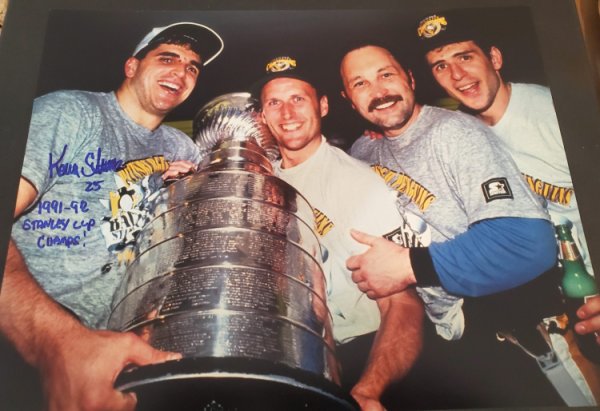 Kevin Stevens Autographed Signed 11X14 Pittsburgh Penguins Photo - Autographs