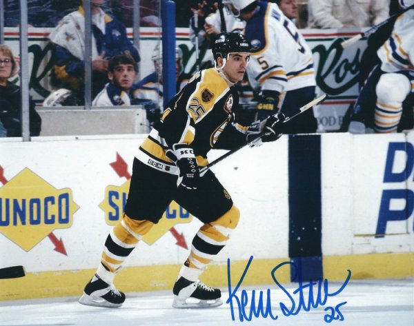 Kevin Stevens Autographed Signed 8X10 Boston Bruins Photo - Autographs
