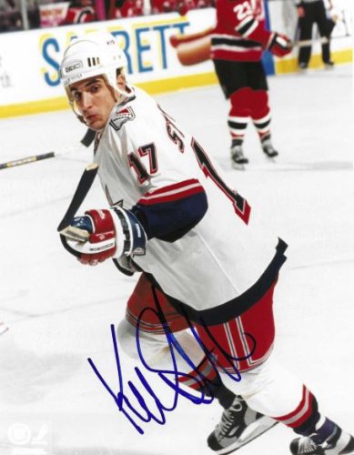 Kevin Stevens Autographed Signed 8X10 New York Rangers Photo - Autographs