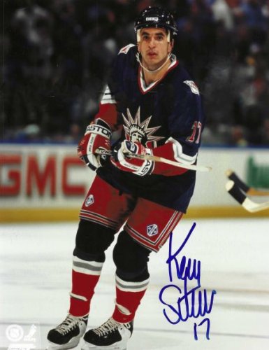 Kevin Stevens Autographed Signed 8X10 New York Rangers Photo - Autographs