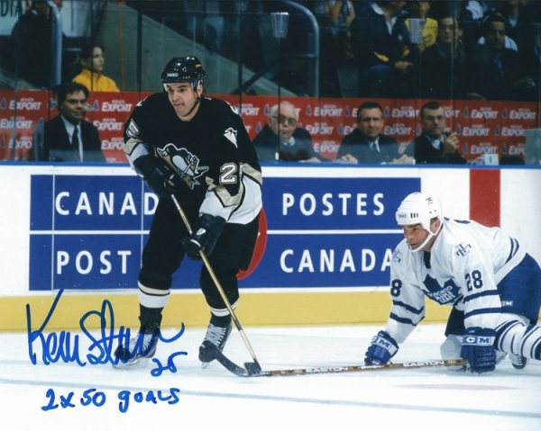 Kevin Stevens Autographed Signed 8X10 Pittsburgh Penguins Photo - Autographs