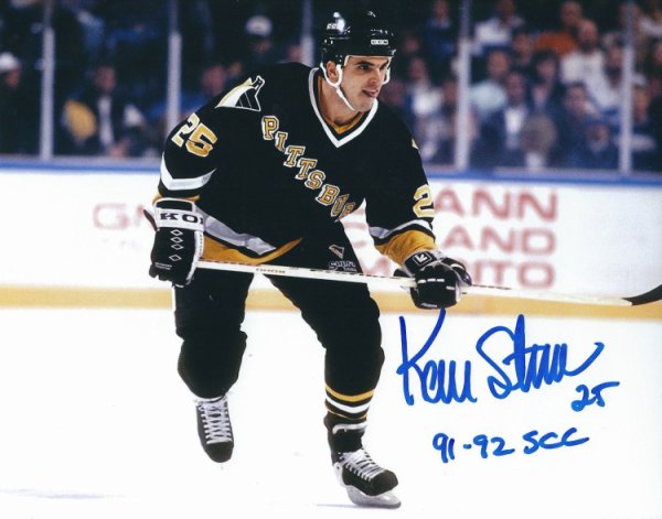 Kevin Stevens Autographed Signed 8X10 Pittsburgh Penguins Photo - Autographs