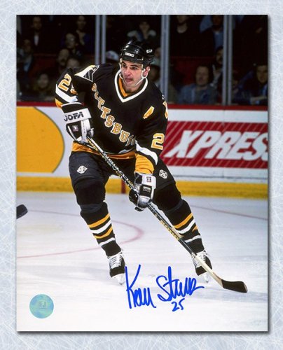 Kevin Stevens Autographed Signed Pittsburgh Penguins 8x10 Photo