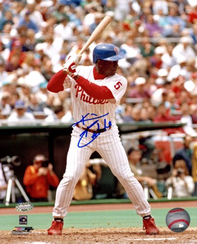 Kim Batiste Autographed Signed 8X10 Photo Philadelphia Phillies Mcs Holo #208922 