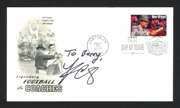 Kirk Cousins Autographed First Day Cover Minnesota Vikings "To Barry" #165065