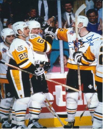 Kjell Samuelsson Autographed Signed 8X10 Pittsburgh Penguins Photo - Autographs