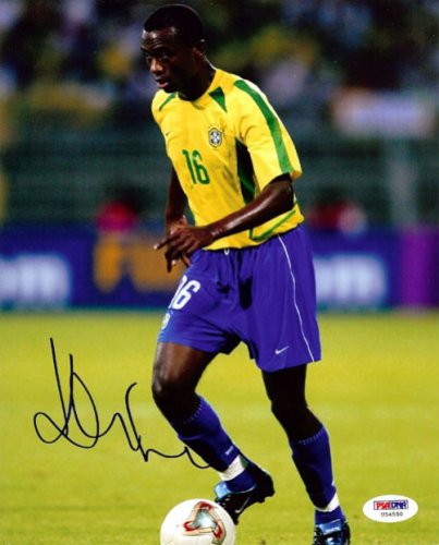 Kleber Autographed Signed 8X10 Photo Brazil PSA/DNA 