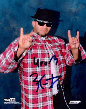Konnan Autographed Signed 8x10 Photo Wrestling WCW NWO WWE 